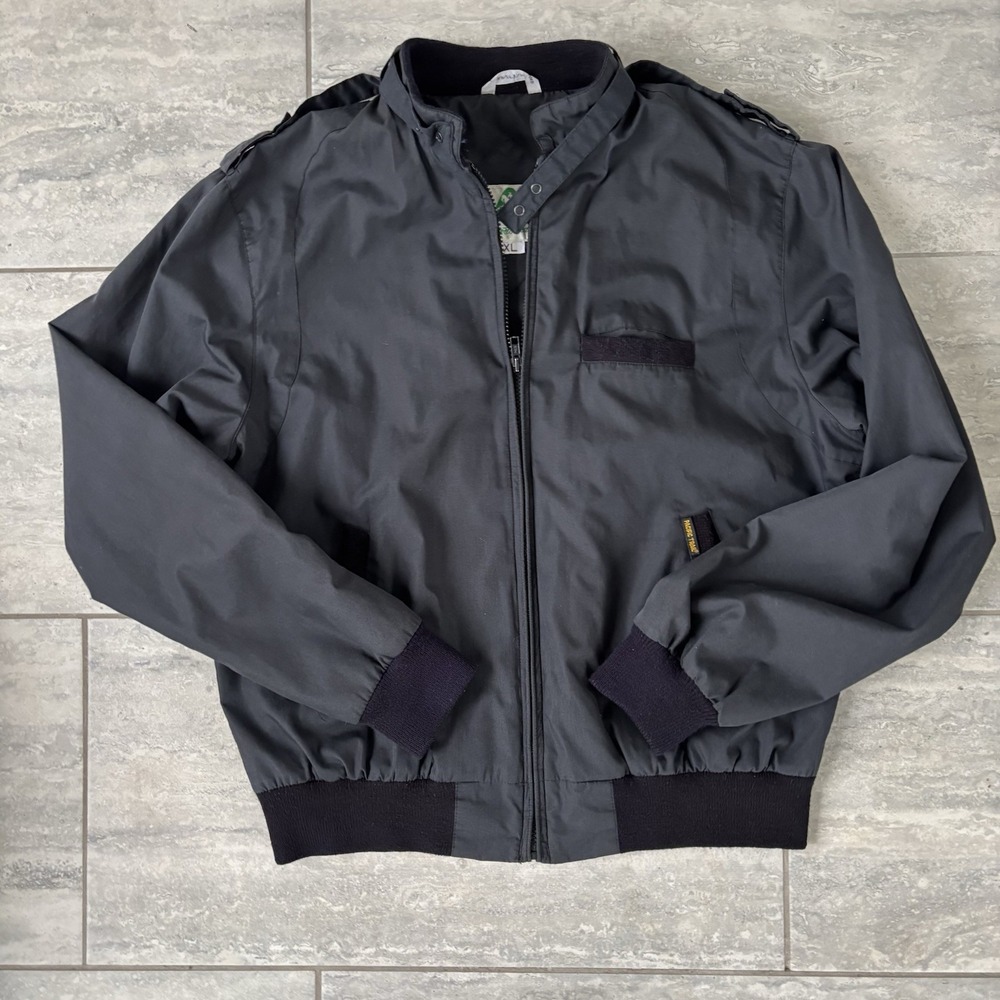 vtg pacific trail Sportswear men's Members Only jacket Gray Size XL Grandpacore